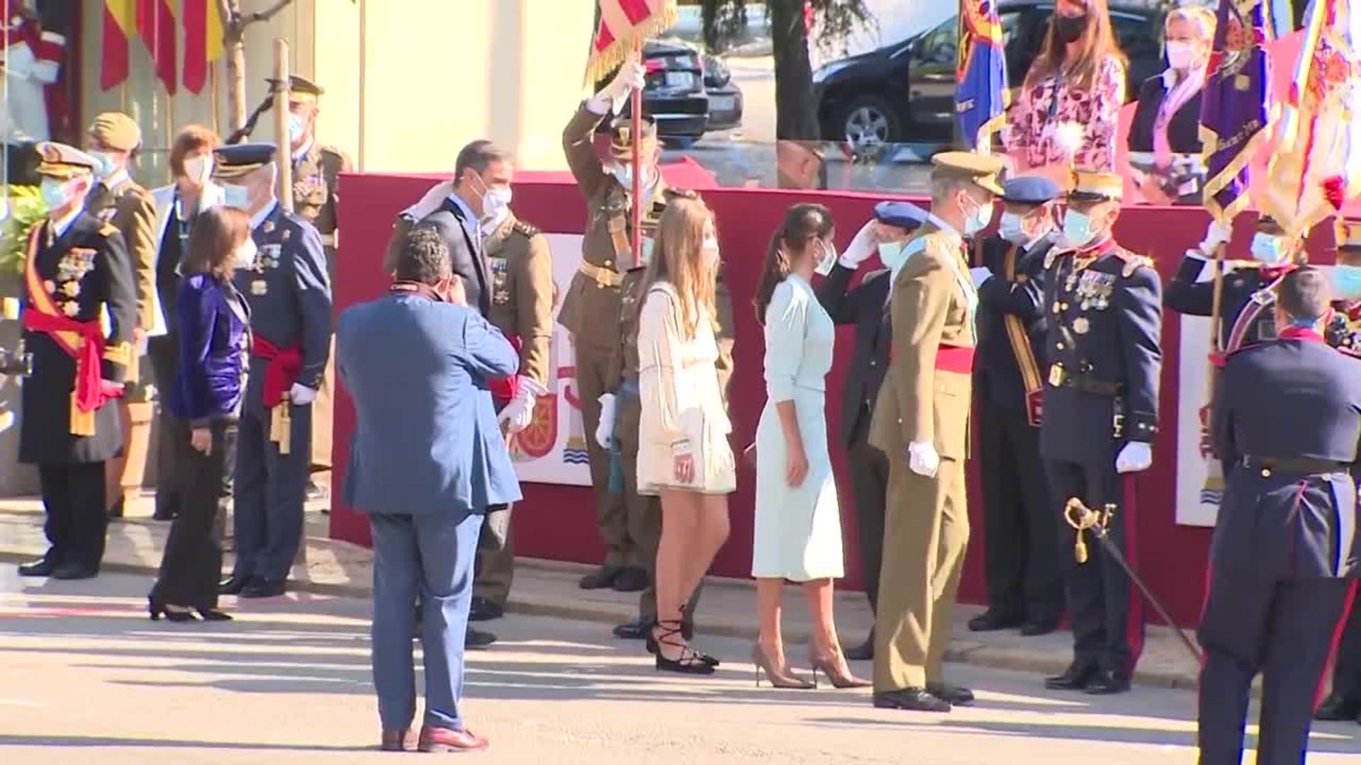 La Reina Letizia celebra el Día de la Hispanidad.